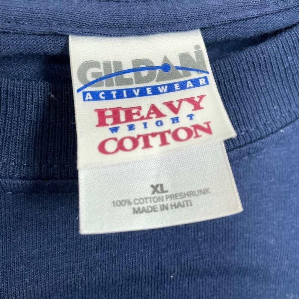 2007 Napa Race Day Experience Gildan XL Navy T-Shirt Michael Cotton 6309 - Picture 3 of 7